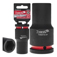 TVARDY Dugi udarni nasadni ključ 3/4" 6-kraki 21 mm CR-MO